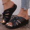 Damen Sandalen Sommerschuhe für Damen Niedrige Absätze Sandalen Slipper Sommer Schuhe Bequeme Absatzschuhe Zapatos Mujer