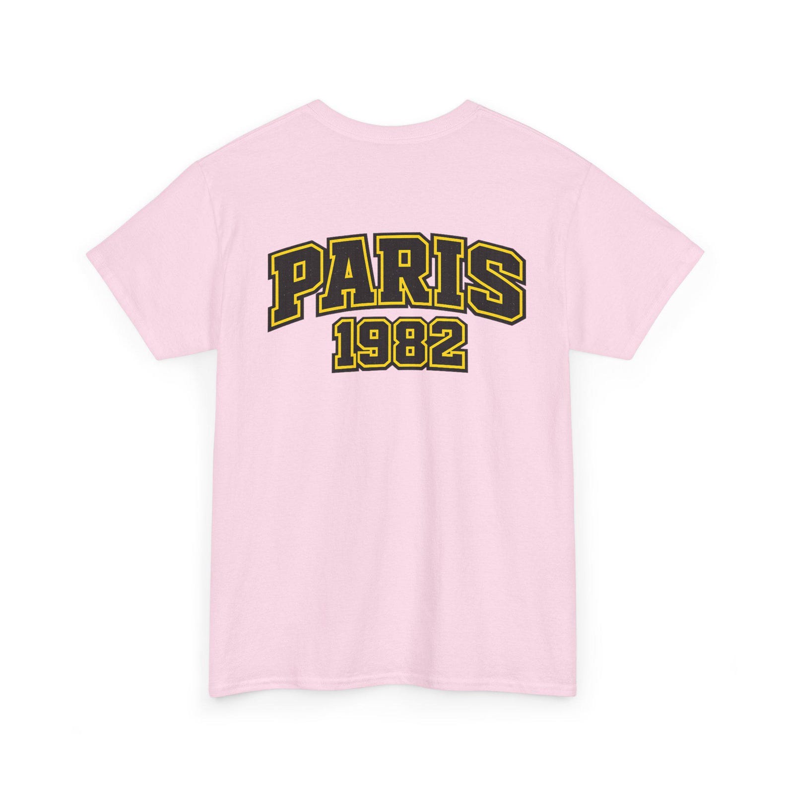 Paris 1982 Tee | Vintage Collegiate Logo T-Shirt 2XL