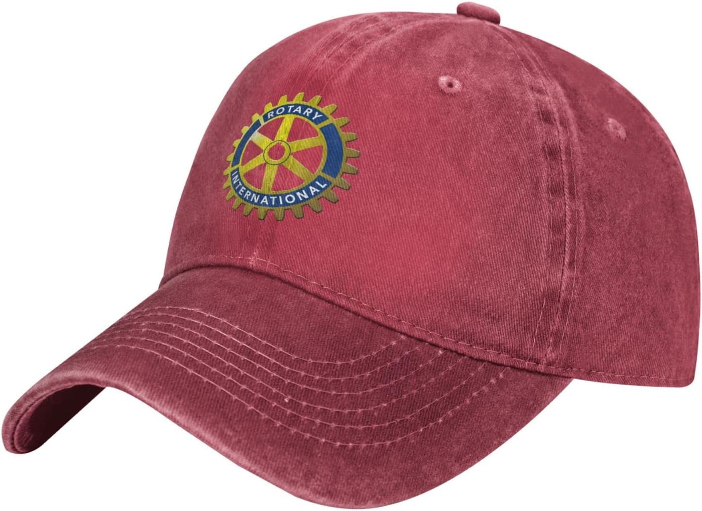 Rotary-International Hat Adjustable Baseball Cap Cotton Cowboy Hat, Fashionable for Unisex Women Adjustable