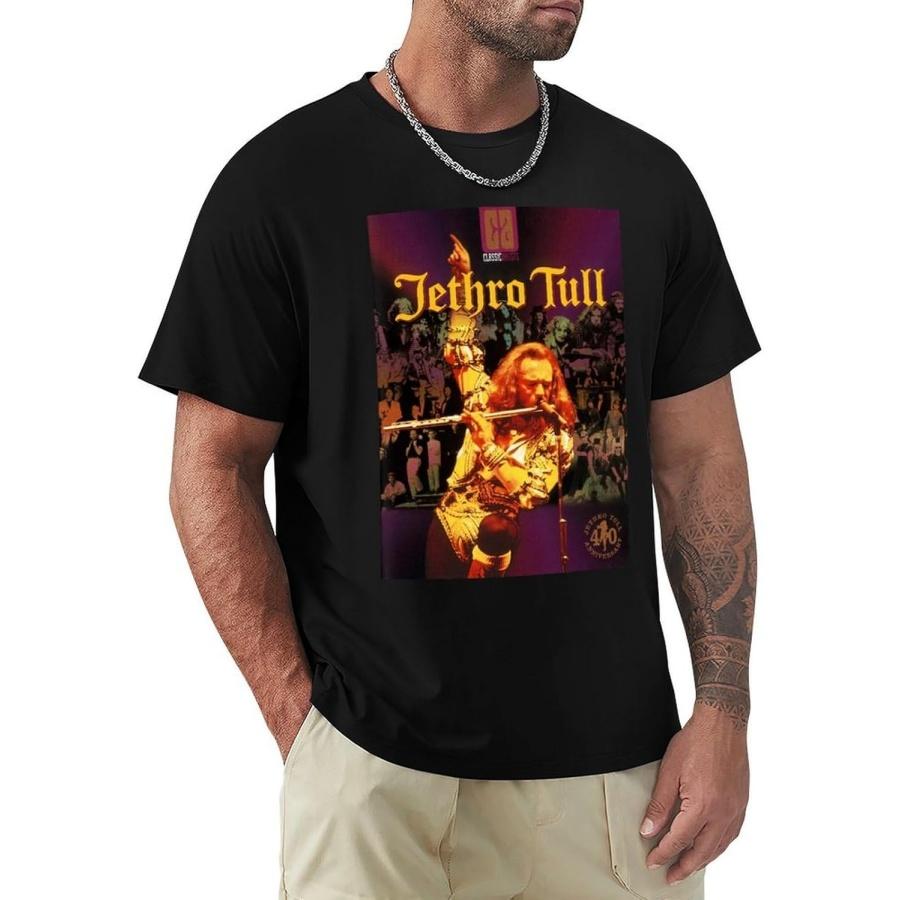 YUSTAK Jethro Tull Classic Men s Crew Neck Short Sleeve T-Shirt(1) XXXXXL разноцветный