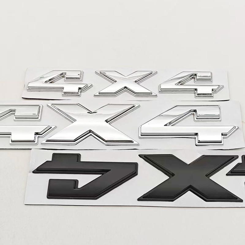 3D Metal 4X4 Logo Car Sticker Emblem Badge Decals Car Tail Sticker For JEEP 4X4 Grand Wrangler Auto Accessories