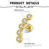 11pcs 316L Stainless Steel Cartilage Stud Earrings Helix Tragus Daith Earrings Body Ear Piercing Jewelry