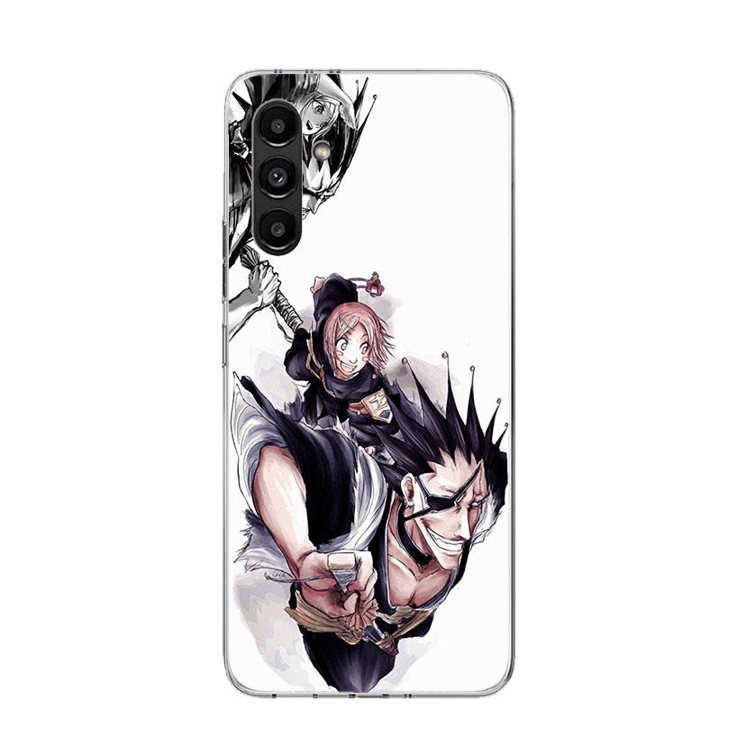 Zaraki Kenpachi Bleach Phone Case for Samsung Galaxy A17 A16 A15 A14 A13 A57 A56 A55 A54 A53 A37 A36 A35 A34 A33 A26 A25 A24 A23