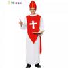 Halloween Costume Adult Male Missionary Priest Mary Priest Sister Costume Cross