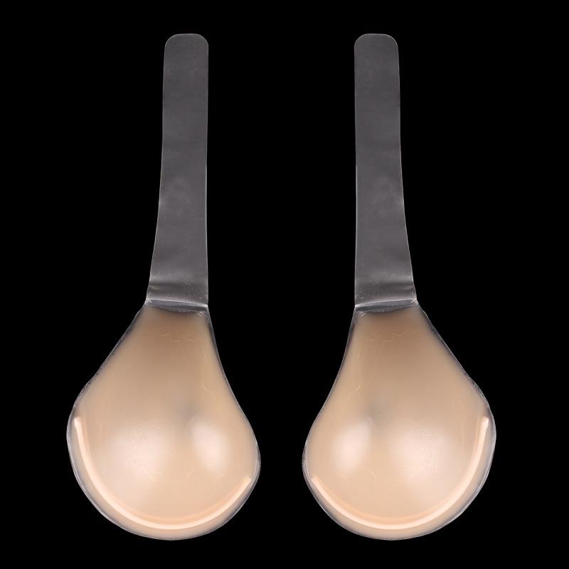Silicone Invisible One-Piece Plus Size Breast Lifting Pasties - Shaping & Gathering Nipple Covers Bra