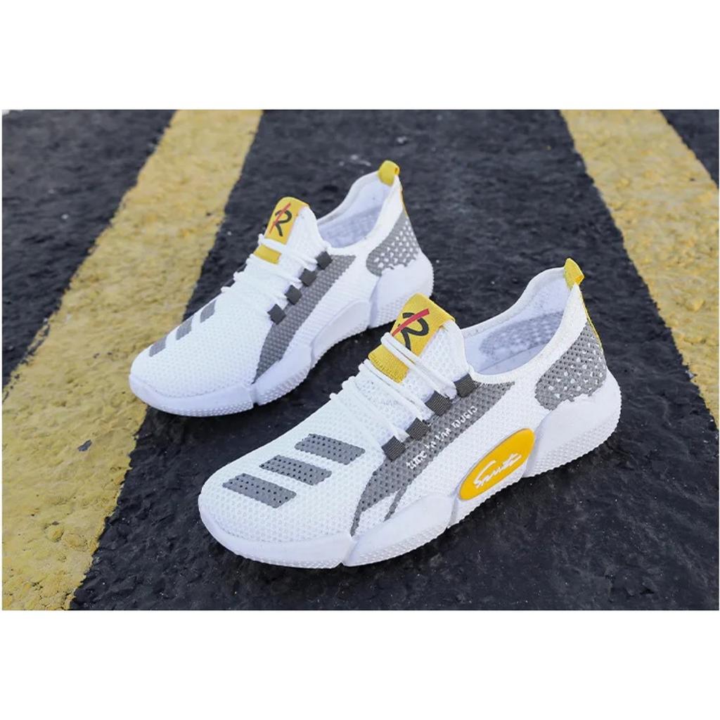 Men Sneakers Mesh Breathable Running Shoes All-match Vulcanized Shoes Male Shoes Cozy Athletics Trainer Shoes Walking Shoesd44