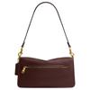 Coach Tabby 26 Brand Logo Detachable Shoulder Strap Design Leather Handbag Crossbody Shoulder Bag Medium Women handbag Brass Maple CCX04-B4MPL