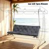Comfortable Cushion for Rocking Chair with High Backrest, Versatile Cushion for Garden Swing, Elegant Bench Cushion (only with 1pc cushion)