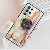 Watercolor French Bulldog Painting Phone Case For Samsung S25 S23 S30 S8 S21 S20 FE S24 S22 Note 10 20 Plus lite Ultra