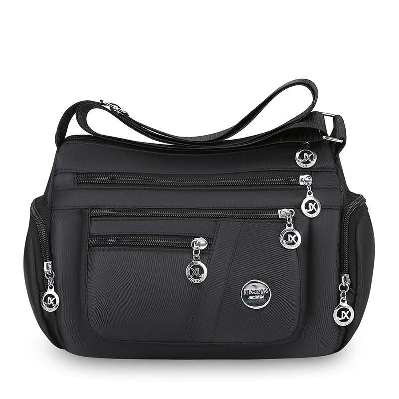 Large Capacity Multi-Layer Oxford Shoulder Bag Women's Crossbody Bag Multi-Functional Mother Bag