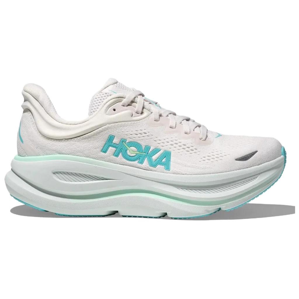 HOKA Bondi 9 Frost Cielo Blue Women Sneakers White 1162012-FTCL