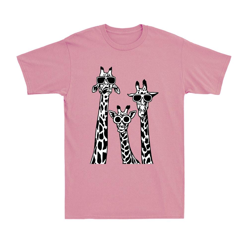 Funny Giraffe Lover Quote Animals I Love Giraffes Novelty Unisexs Cotton TShirt