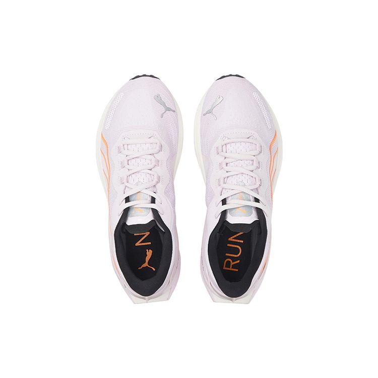 Puma Run XX Nitro Lavender Fog Dame Joggesko Rosa Metallic-Sølv Neon-Citrus 376171-03