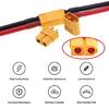 Gold Plated XT60 Connector with Wires Aircraft Connector Cable Power Connection for Enhances Conductivity & Durability