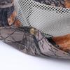 Summer Mesh Fisherman Hat Wide Brim Foldable Sunshade Beach Bucket Hat Breathable Windproof Hunting Fishing Outdoor Sun Hat
