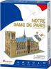 Cubic Fun Puzzle 3d Katedra Notre Dame - C242h - 53 Elementy
