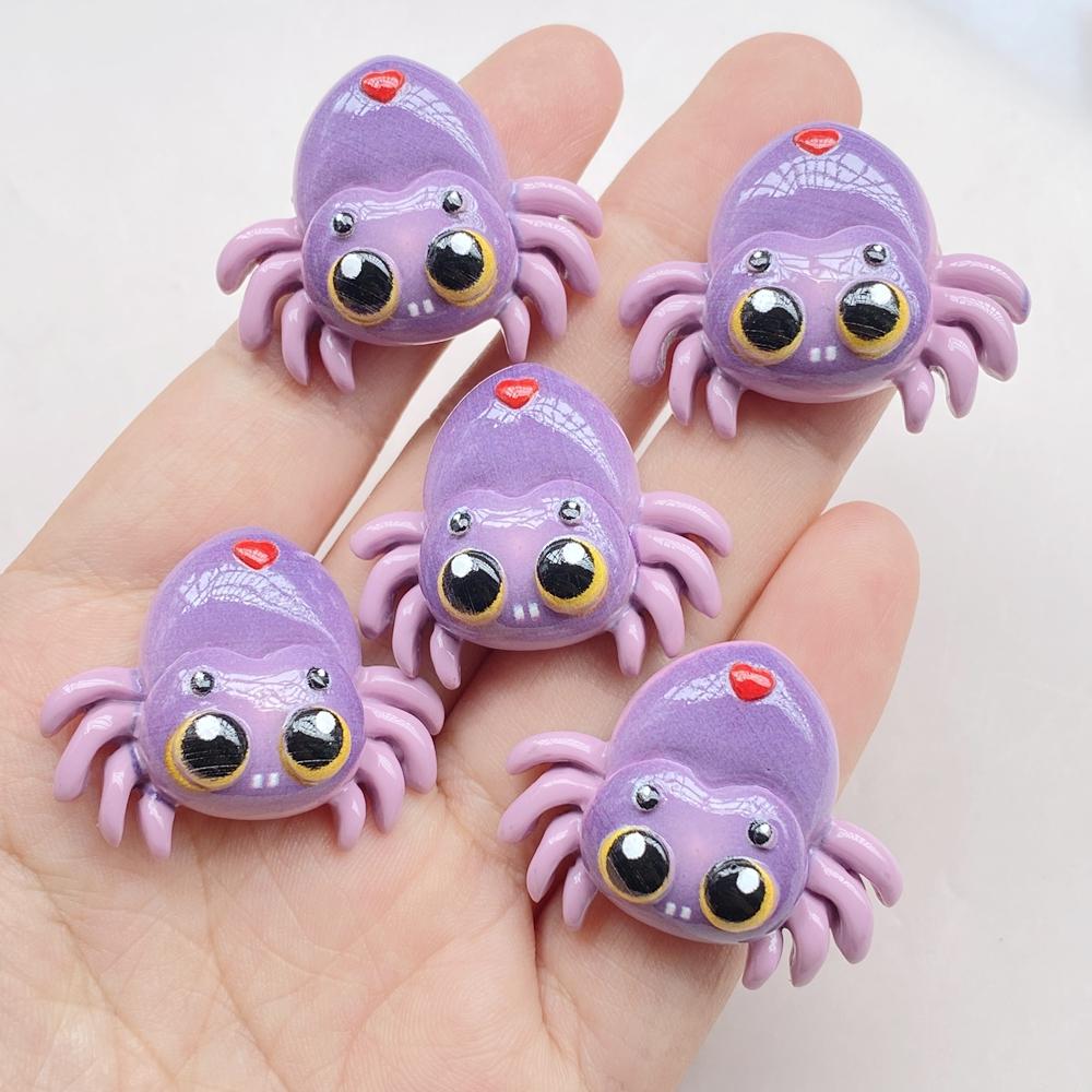 10ks Kawaii Roztomilý Kreslený Halloweenský Série Plochá Zadní Strana Pryskyřice Scrapbooking DIY Šperky Řemeslná Dekorace Příslušenství