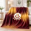 Galatasaray FC Printed Flannel Blanket Warm Comfort Bed Throw For Indoor Home Decoration