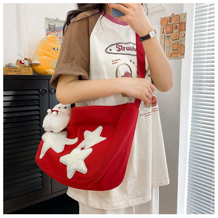 Crossbody bag new fashion versatile tote bag niche design shoulder bag women's large-capacity high-end star bag
