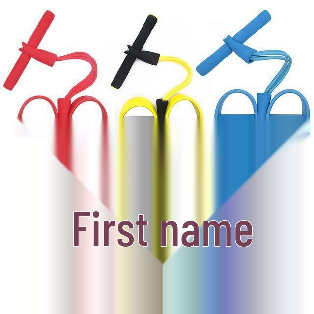 Foot Pedal Sit-Up Assist - Slim Belly & Leg Fitness Equipment with Six-Strand Stretch Rope