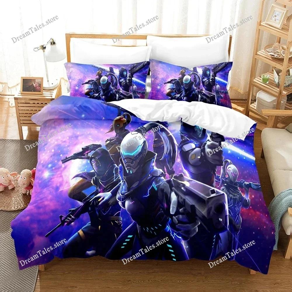 3D Print Free Fire Game Battlegrounds Bedding Set Duvet Cover Bed Set Quilt Cover Pillowcase Comforter King Queen Size Adult369
