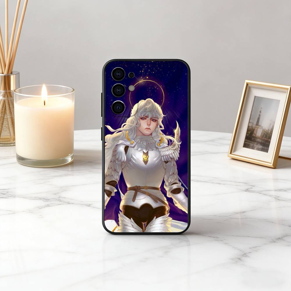 Handsome G-Griffith B-Ber-serk-ES Phone Case For Samsung S25,S24,S21,S22,S23,S30,Ultra,S20,Plus,Fe,Lite,Note,10,Black Cover