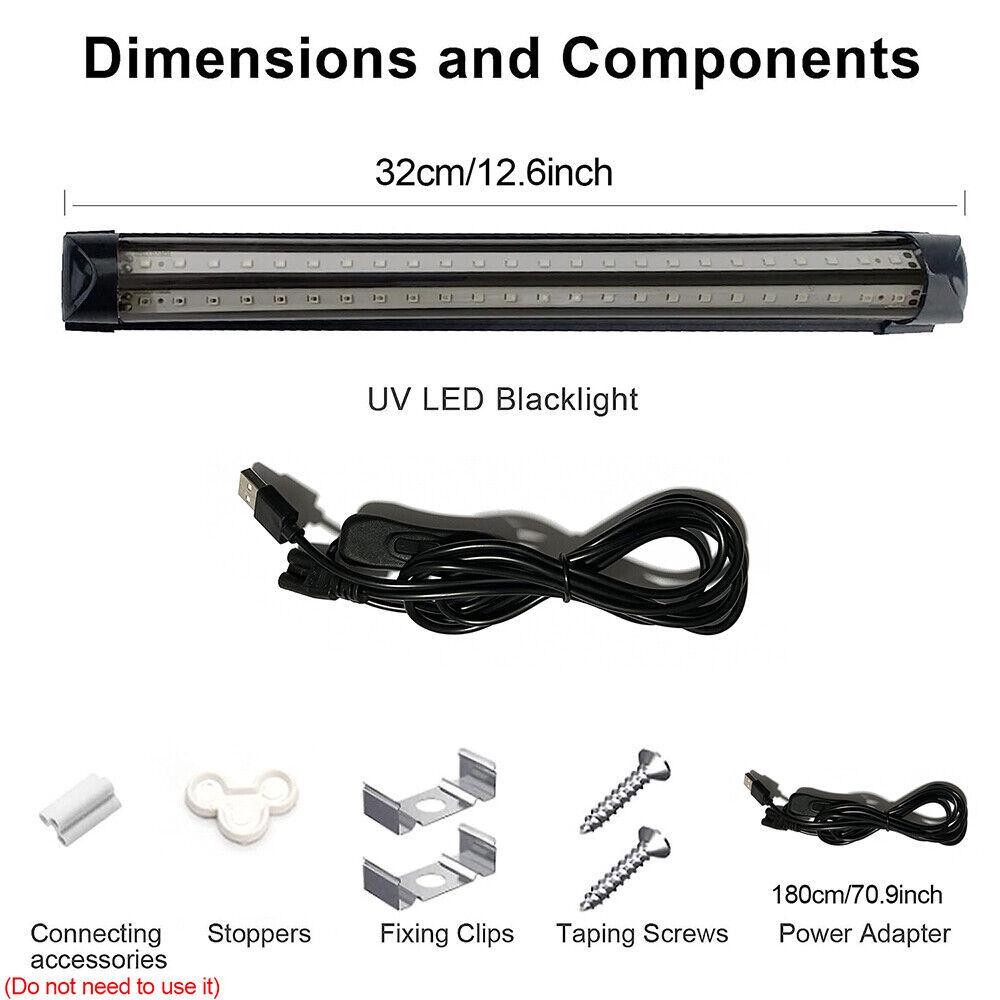 Top-Selling UV Blacklight Lamp for Parties, Stage Atmosphere & LED Fluorescence Detection