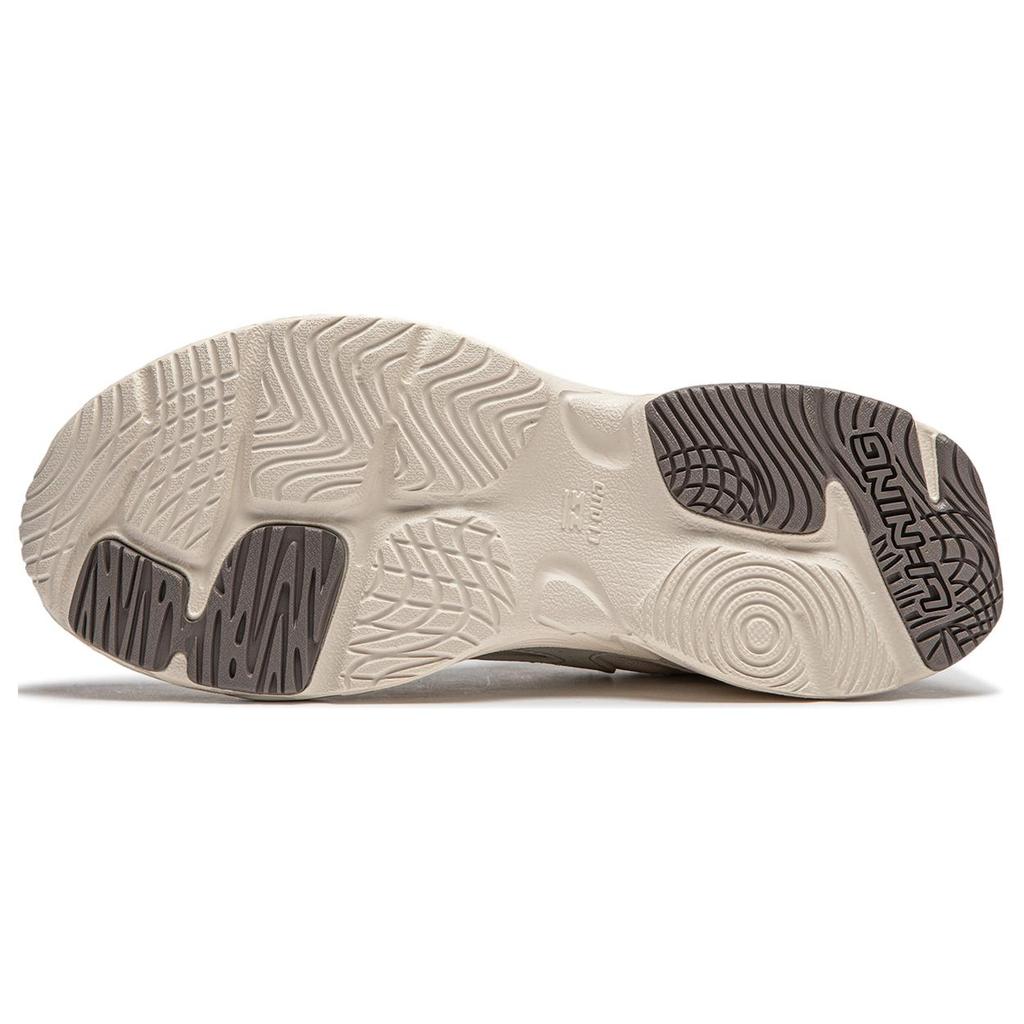 New LiNing Meteor Cushioning Anti-Slip And Wear-Resistant Support Low-Top Casual Shoes Women's White Green AGCU122-2