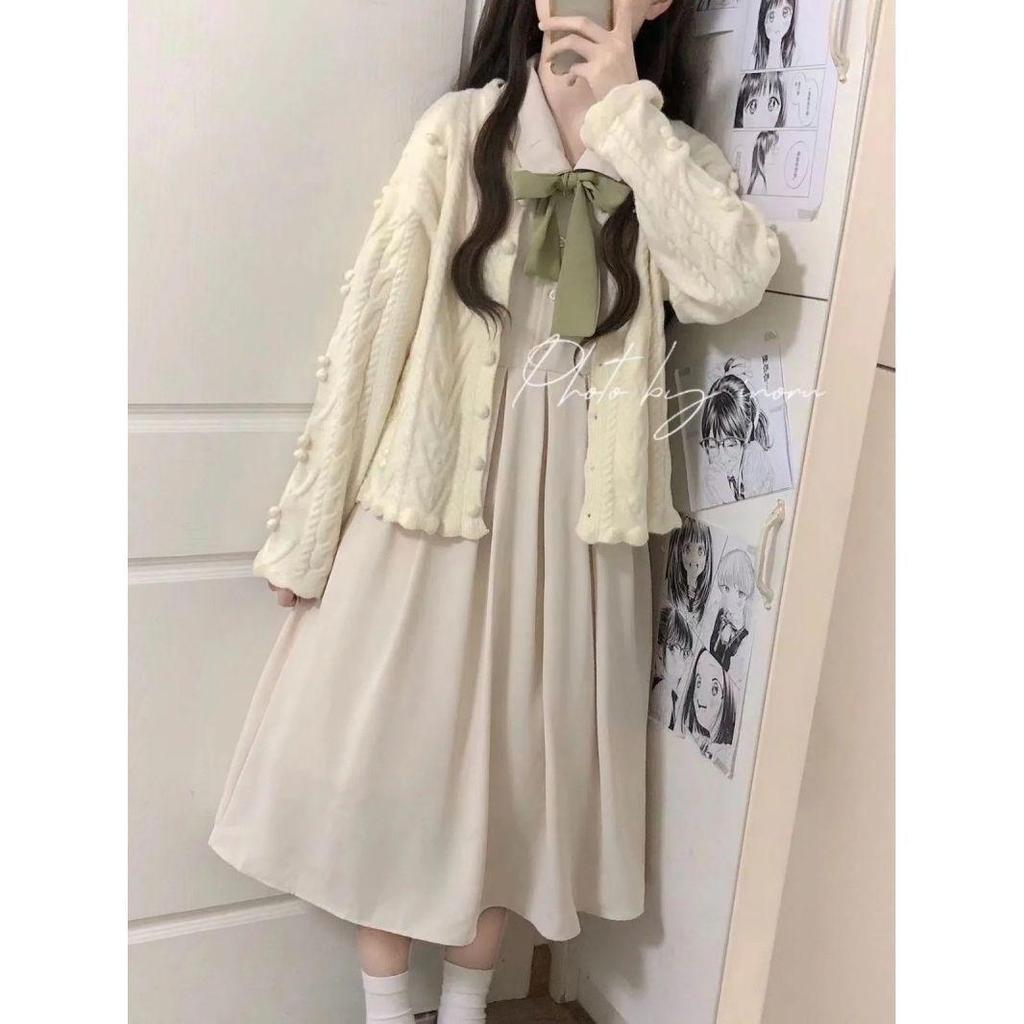 Summer French Bellflower Retro Midi Dress - Waist-Slimming Korean Style for Women & Students
