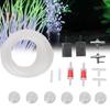 Aquarium   Pump Fittings Fish   Oxygen   Accessories 3 Way Straight Direct Link for 4mm Pipe