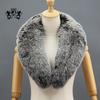 Women Real Fox Racoon Fur Long Scarf /raccoon Fur