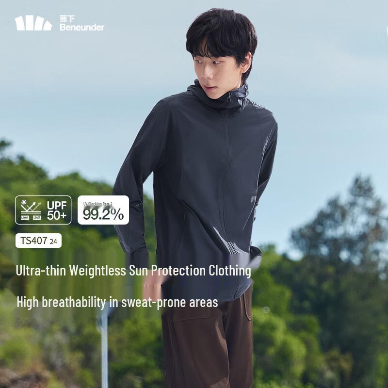beneunder Men's Ultra-Light Sun Protection Jacket