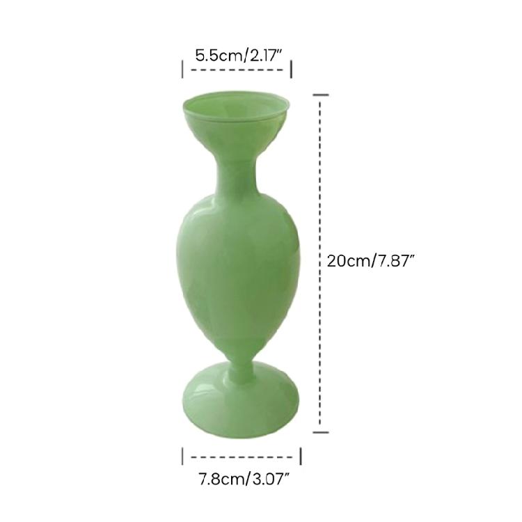 Decorative Flower Vase Acrylic Plant Organization Office Bedroom Decoration
