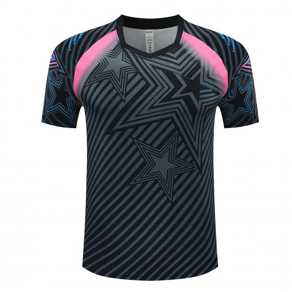 Unisex Quick-Dry Badminton & Tennis Training Set - Short Sleeve Team Uniform for Students