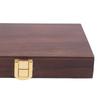 Watercolor Tray Palette 36 Wells Walnut Wood Watercolor Mixing Tray with Lid for Travel