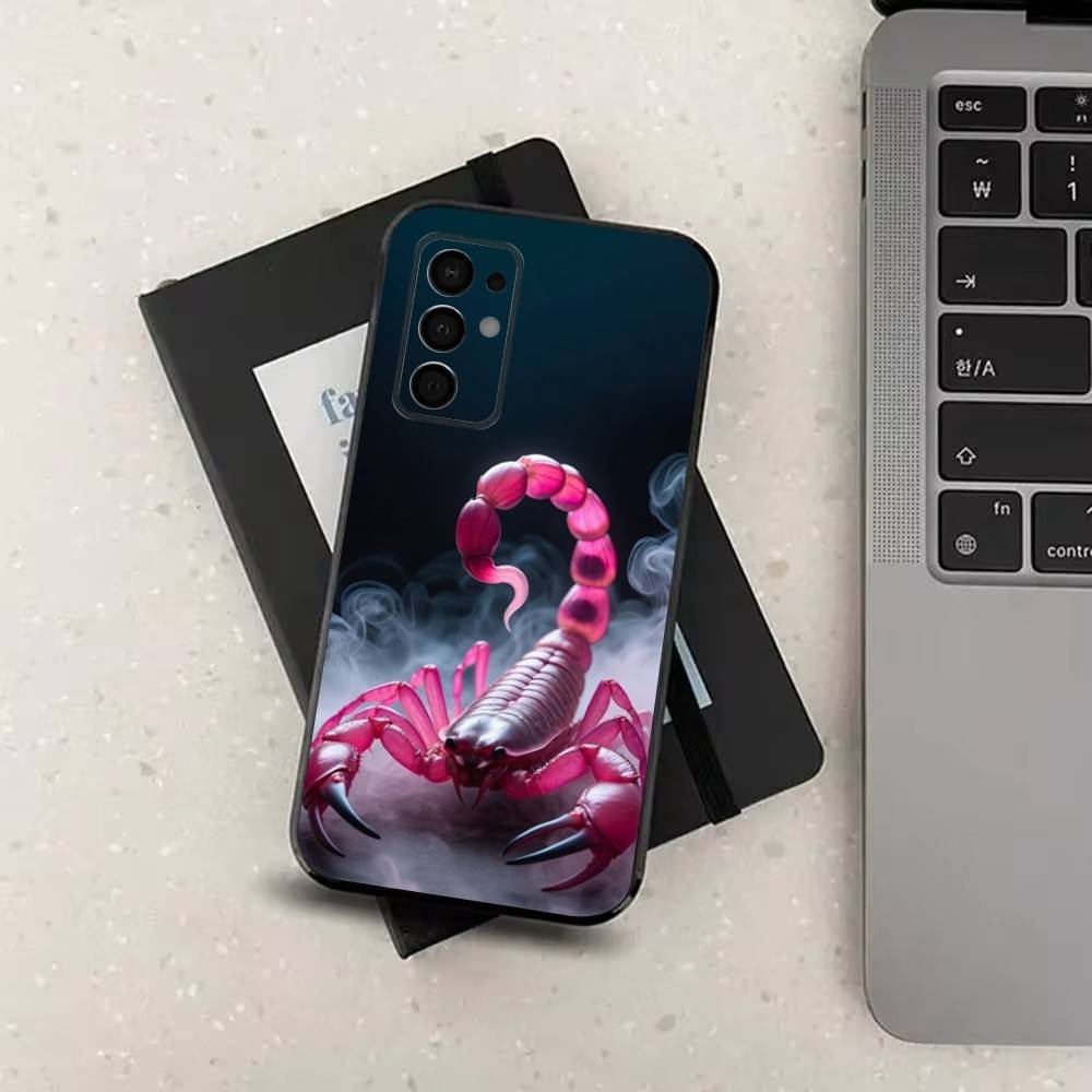 

Cool Scorpion Art For Samsung Galaxy A73,31,8,9,52,J7,22,Note,72,41,71,53,32,Soft Black Silicone Cover Case SamsungA31