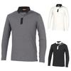 KIM YOUNG JOO GOLF Spring/Autumn Two-Line Spandex Collar Contrast Men'S Golf Long Sleeve T-Shirt Dpfmts94