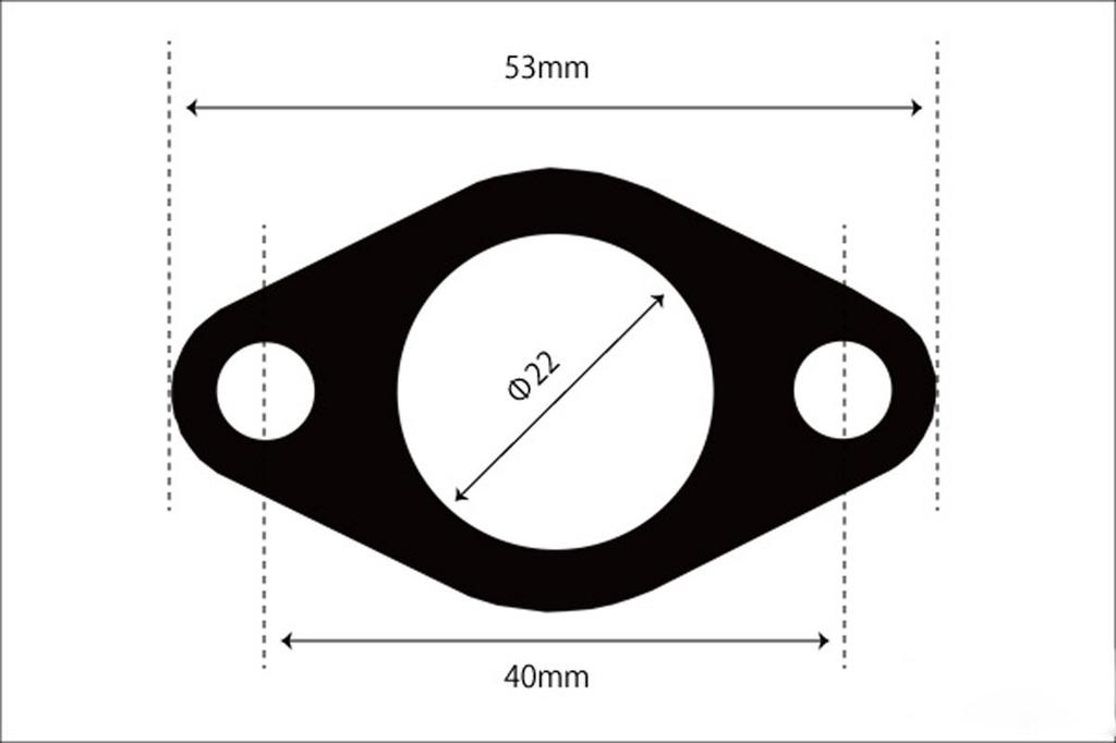[427] Tensioner Gasket Compatible with 11009-1858 Zephyr 400/Chi/Z400FX/Z400GP/GPZ400F GK-E-TS GK-E-TS