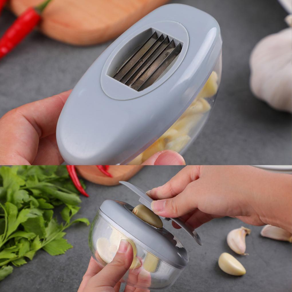 ABS Small Household Garlic Forgrinder Essential Cooking Tool Container Kitchen Small Tool Pressing