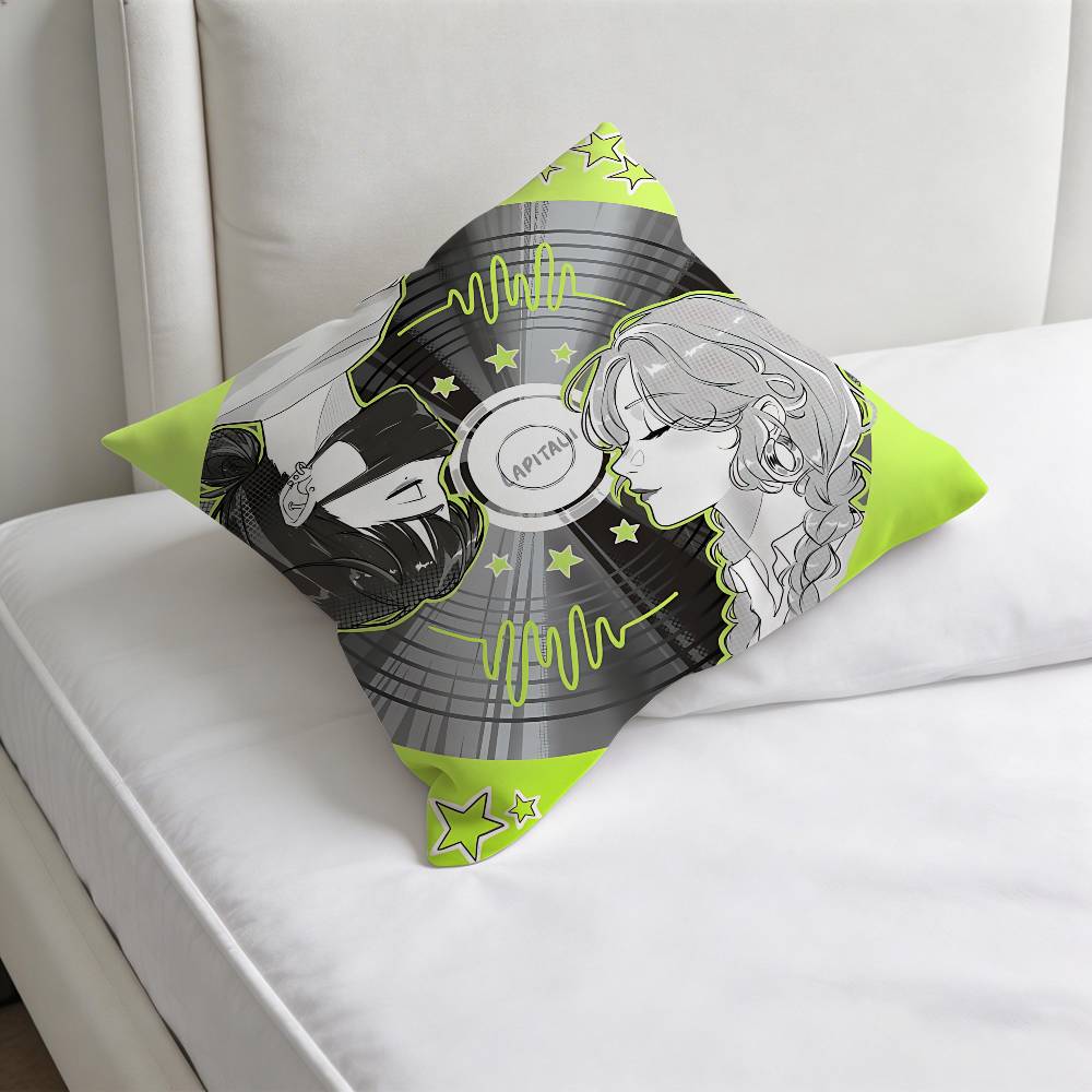 

Mitsuki Koga Aya Ttgswiiwagaa Fashion Square Pillow Case Durable Throw Pillow Cover for Sofa Couch Chair 30x30cm
