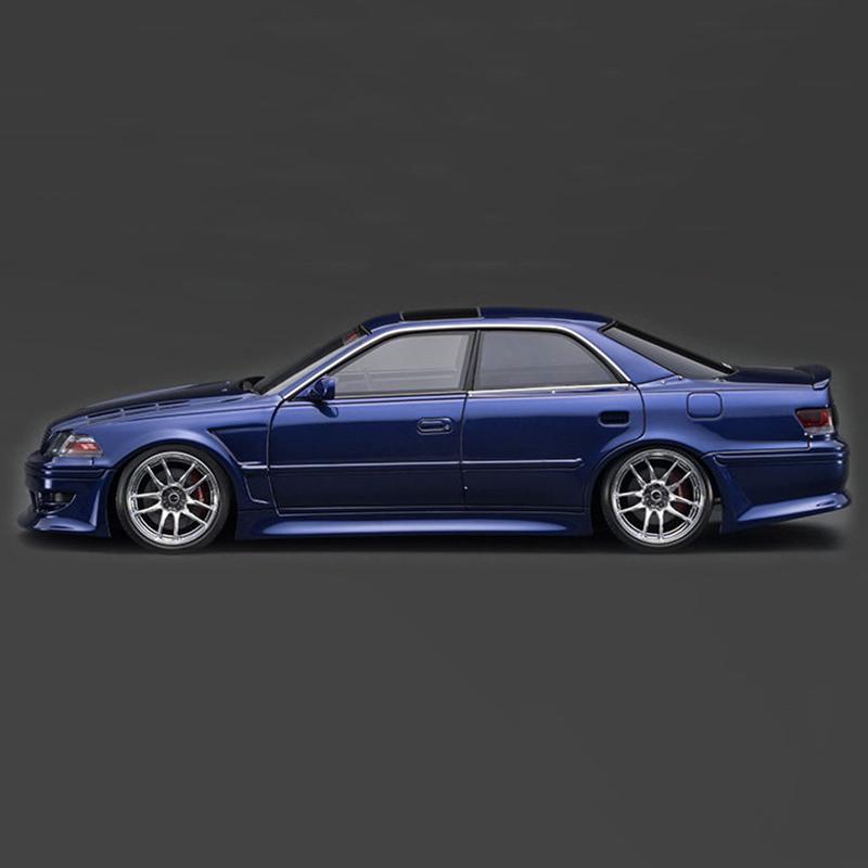 Lqbn4 Resin 1:18 Scale Toyota VERTEX JZX100 MARK-II Simulation Resin Car Model Gift Toy Ornaments Birthday Gift Home Decoration