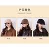 Women S Vintage Rivet Decorated Windproof Flat Cap Japanese Style Casual Hat