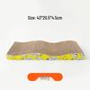 Fengge Tu Corrugated Cat Scratch Board & Bed with Catnip