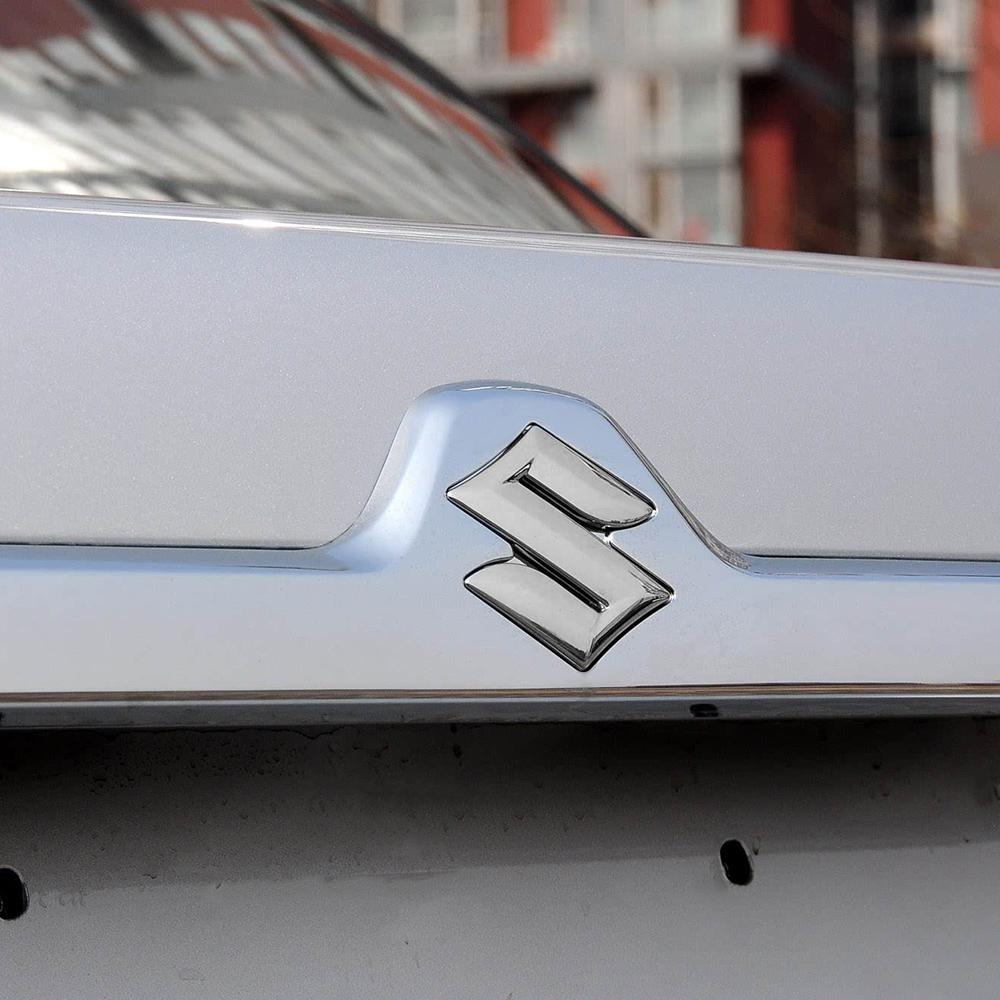ABS Auto Frontgrill Abzeichen Logo Haube Vorne Hinten Emblem Aufkleber Zubehör Für Suzuki Ignis Jimny Swift SX4 Grand Vitara Samurai