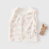 Newborn Pure Cotton Double-Layer Vest - Spring/Autumn Cardigan for Boys & Girls Toddler