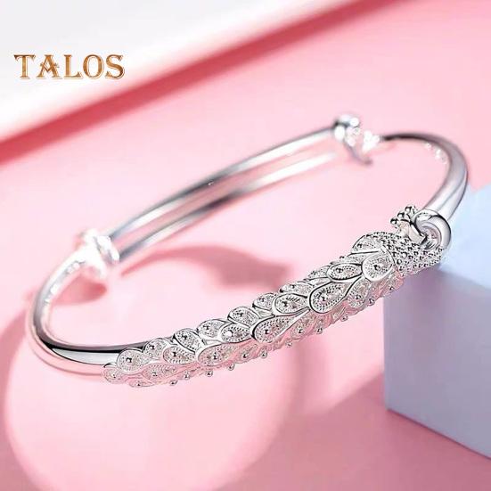 Women Bangle Copper Silver Color Curved Adjustable Smooth Polished Luster Wrist Jewelry Anniversary Birthday Gift Lightweight Bangle