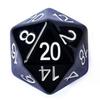 Bescon Jumbo 20-sided Dice 1.5 Inch, Colorful Multi-layer Design, 38mm Oversized D20 Dice, Big Size, Multi-layer Rich Colors.