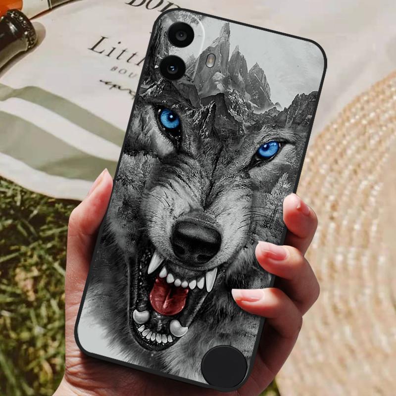 For Nothing CMF Phone 1 Case Luxury Silicone TPU Soft Phone Cover for Nothing CMF Phone 1 Phone1 Shockproof Funda Shell Cute Cat
