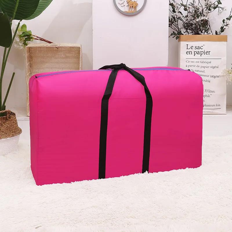 Large Moving Bag With Strong Zipper And Carrying Handle, Storage Bag, Storage Bag For Clothes, Moving Supplies, Space Saving Ext