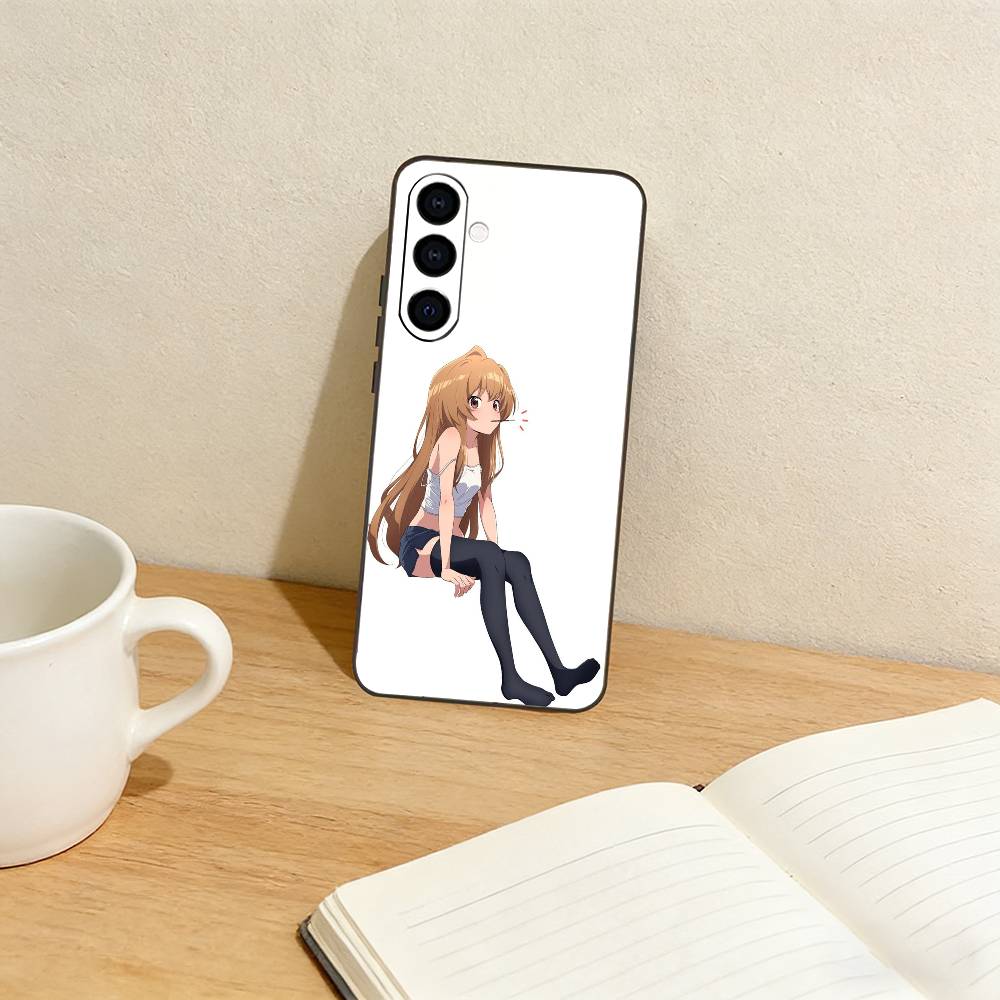 Toradora T-Taiga a-Aisaka  Phone Case For Samsung Galaxy A73,A72,A71,A70,A53,A52,A51,Others Soft Black Cover